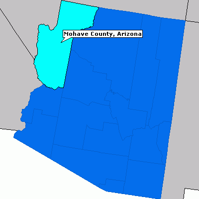 Mohave-County-Arizona-Blue-Map