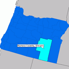 Harney-County-Blue-Map
